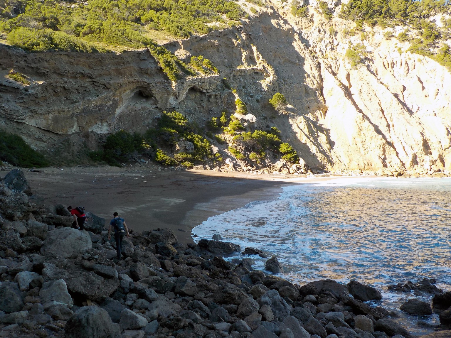 Día de aventura en Mallorca, España.