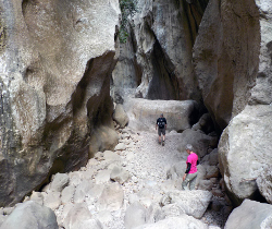 Hiking in Mallorca, Spain.