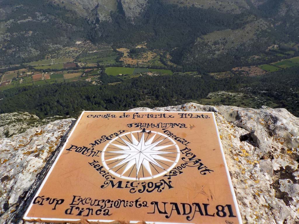 Hiking in Mallorca, Spain.