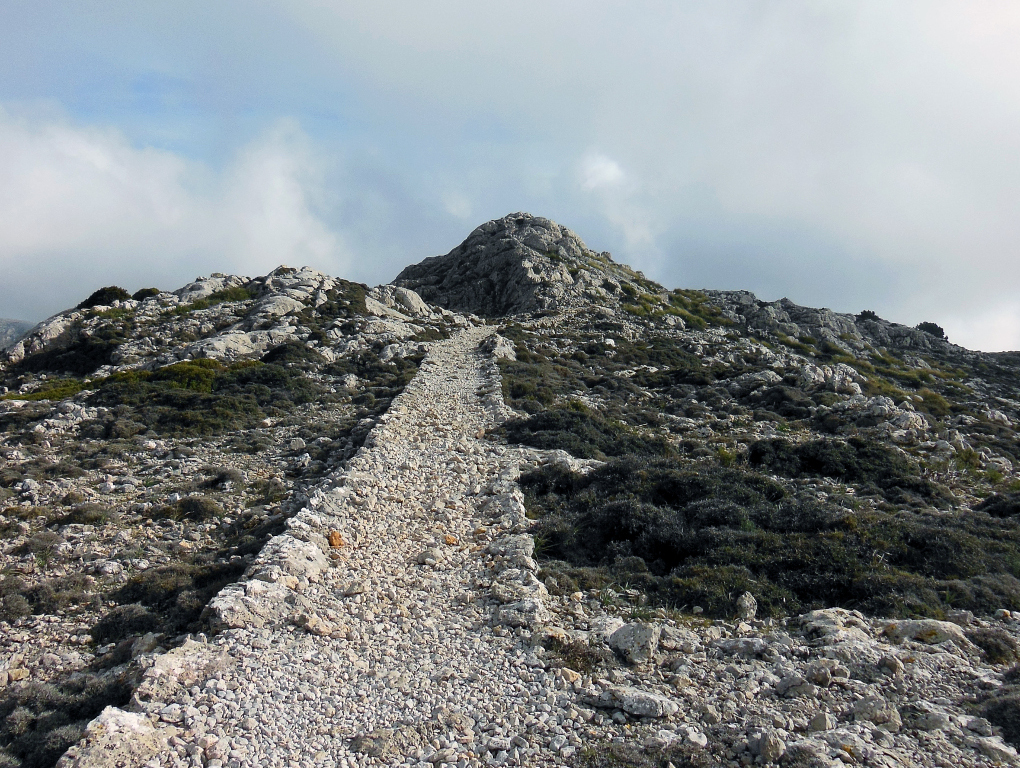 Hiking in Mallorca, Spain.