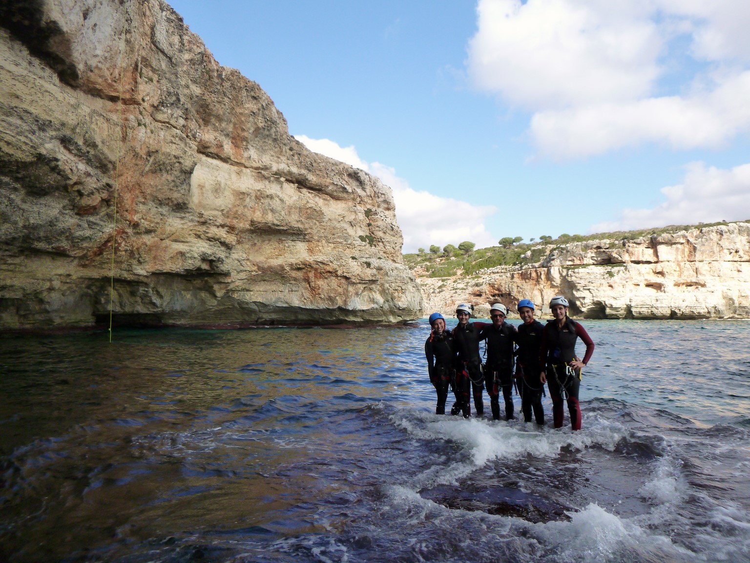 Actividades y deportes de aventura en Mallorca, España.